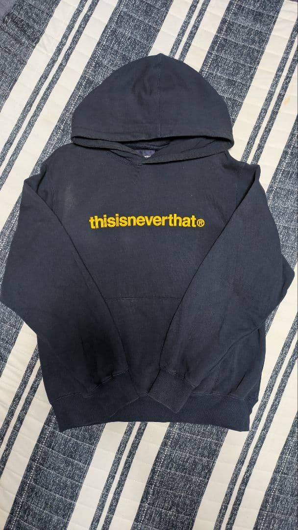 thisisneverthat　パーカー　ネイビー