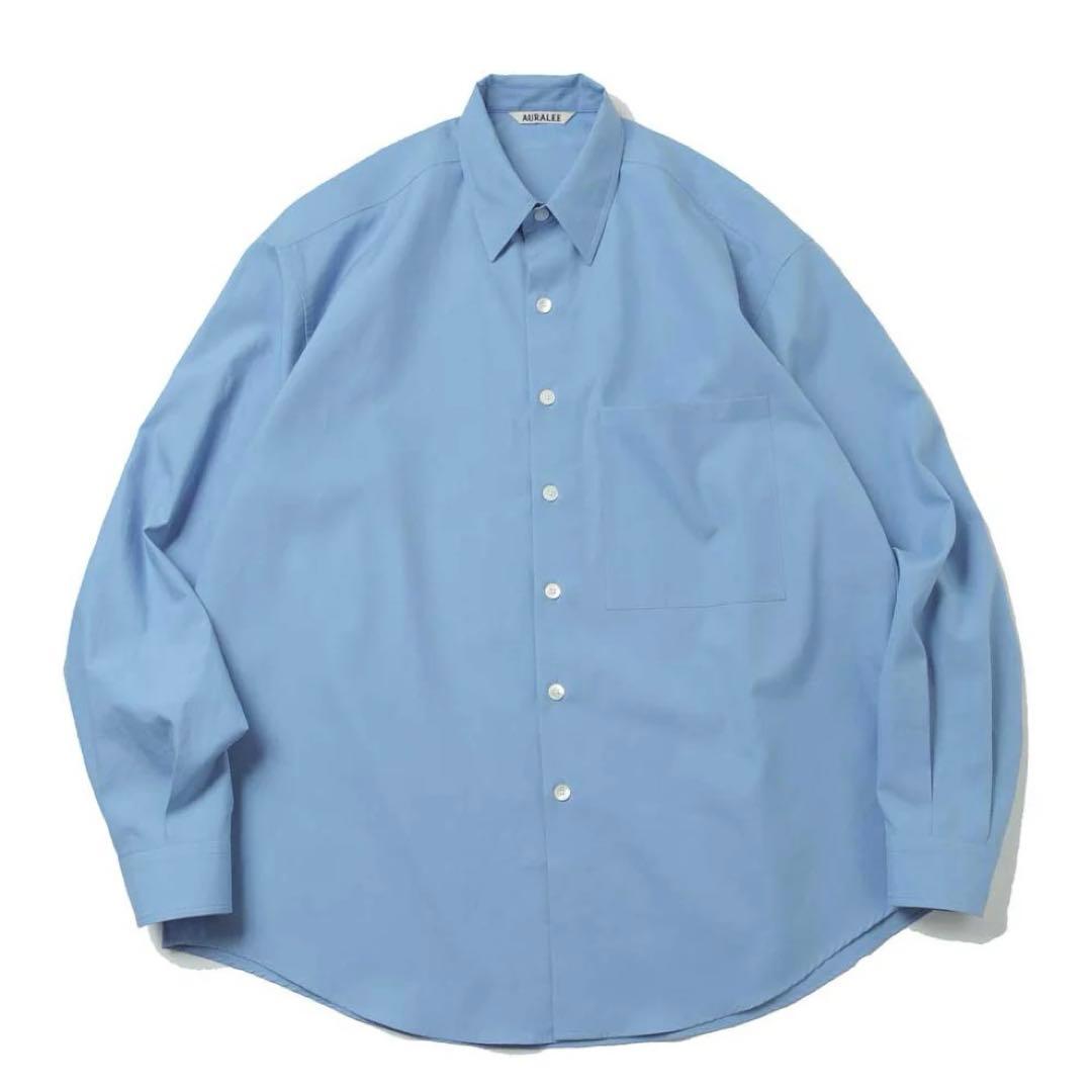 WASHED FINX TWILL BIG SHIRT a24ss02tn ②