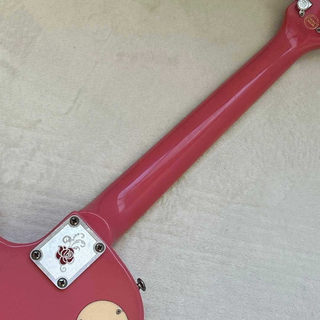 Gypsy Rose ピンク ラメ レスポール ジプシーローズ エレキギター