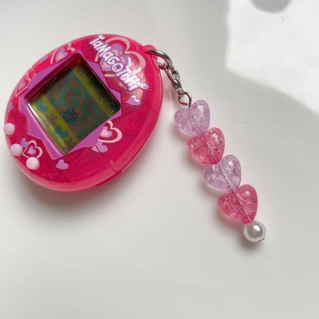 たまごっちコネクション ケーたま ストラップ チャーム ピンク ハート