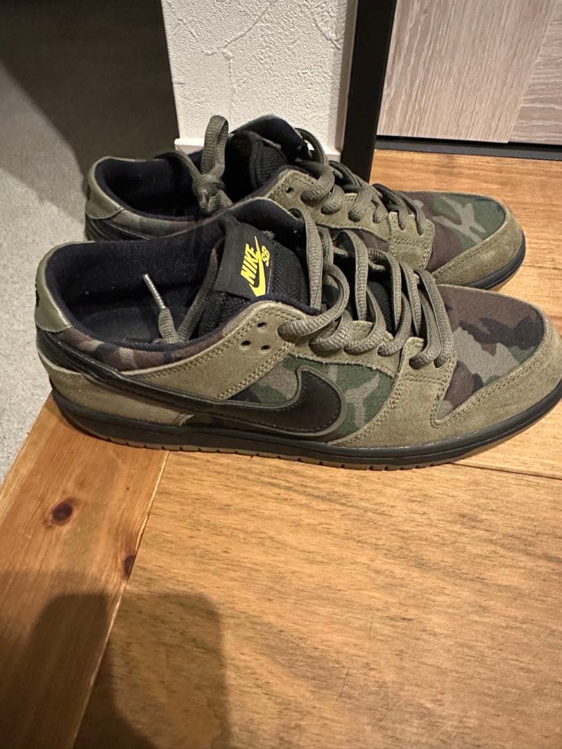 靴 Nike SB Dunk Low Pro \"Camouflage\" 27.5cm