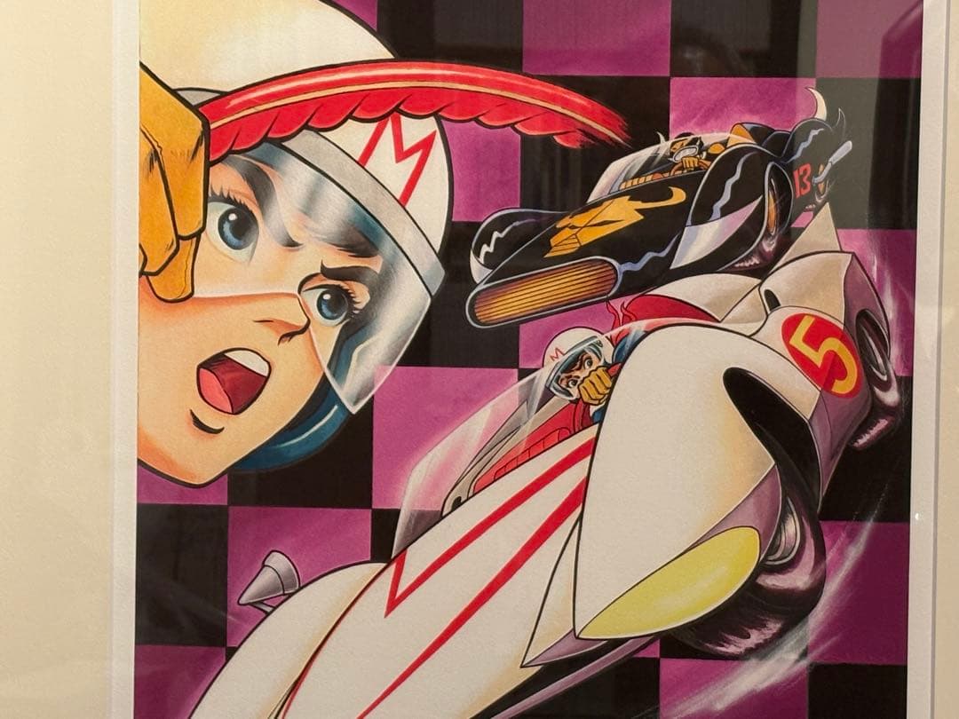 【真作保証】吉田すずか《バイオレットGoGoGo》