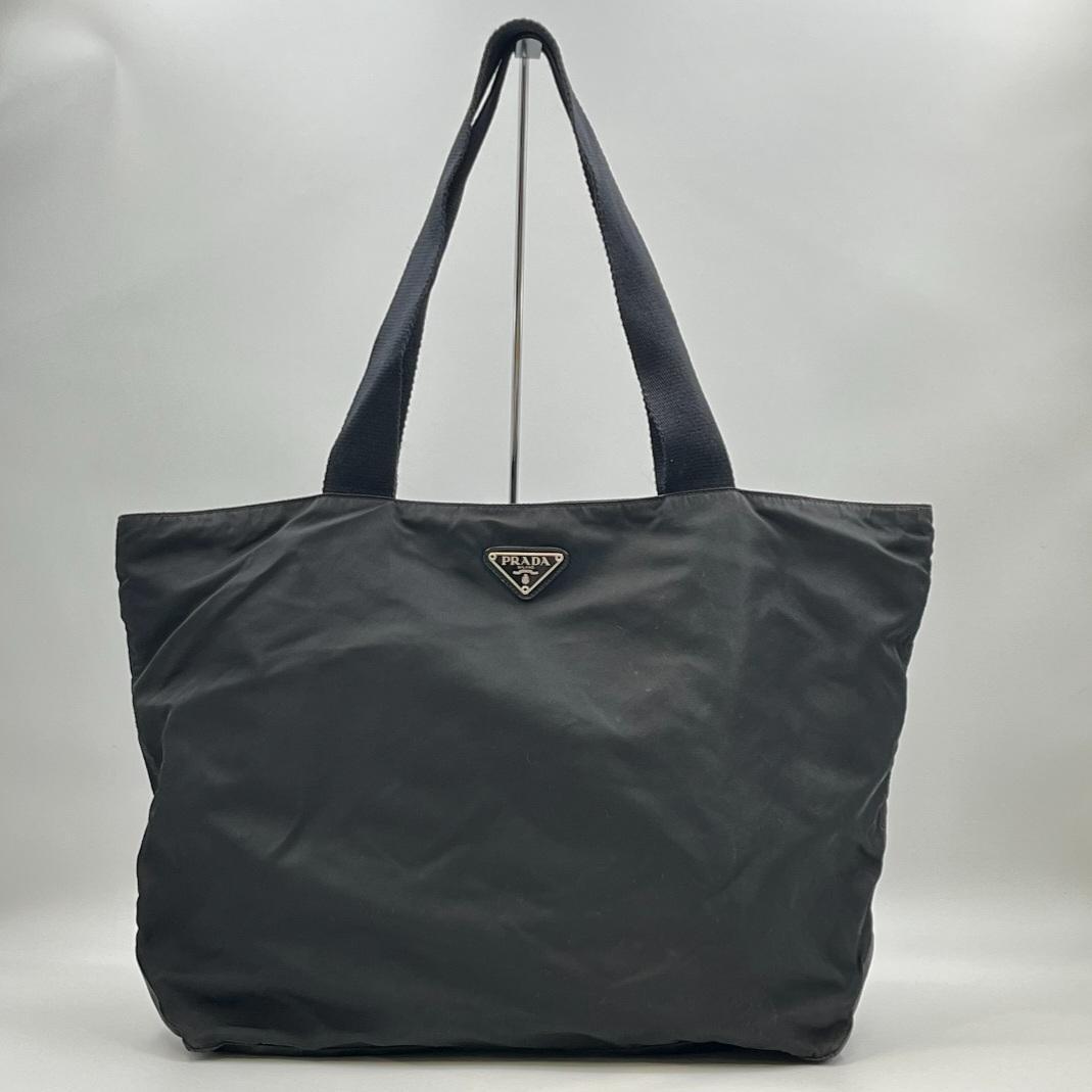 PRADA プラダ トートバッグ ナイロン 三角ロゴ 白タグ