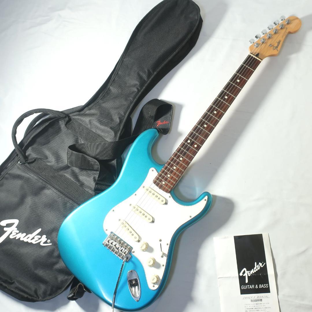 Fender Japan ストラトキャスター ブルー 2002年製 純正ケース付 Fender Japan ストラトキャスター ブルー 2002年製 純正ケース付