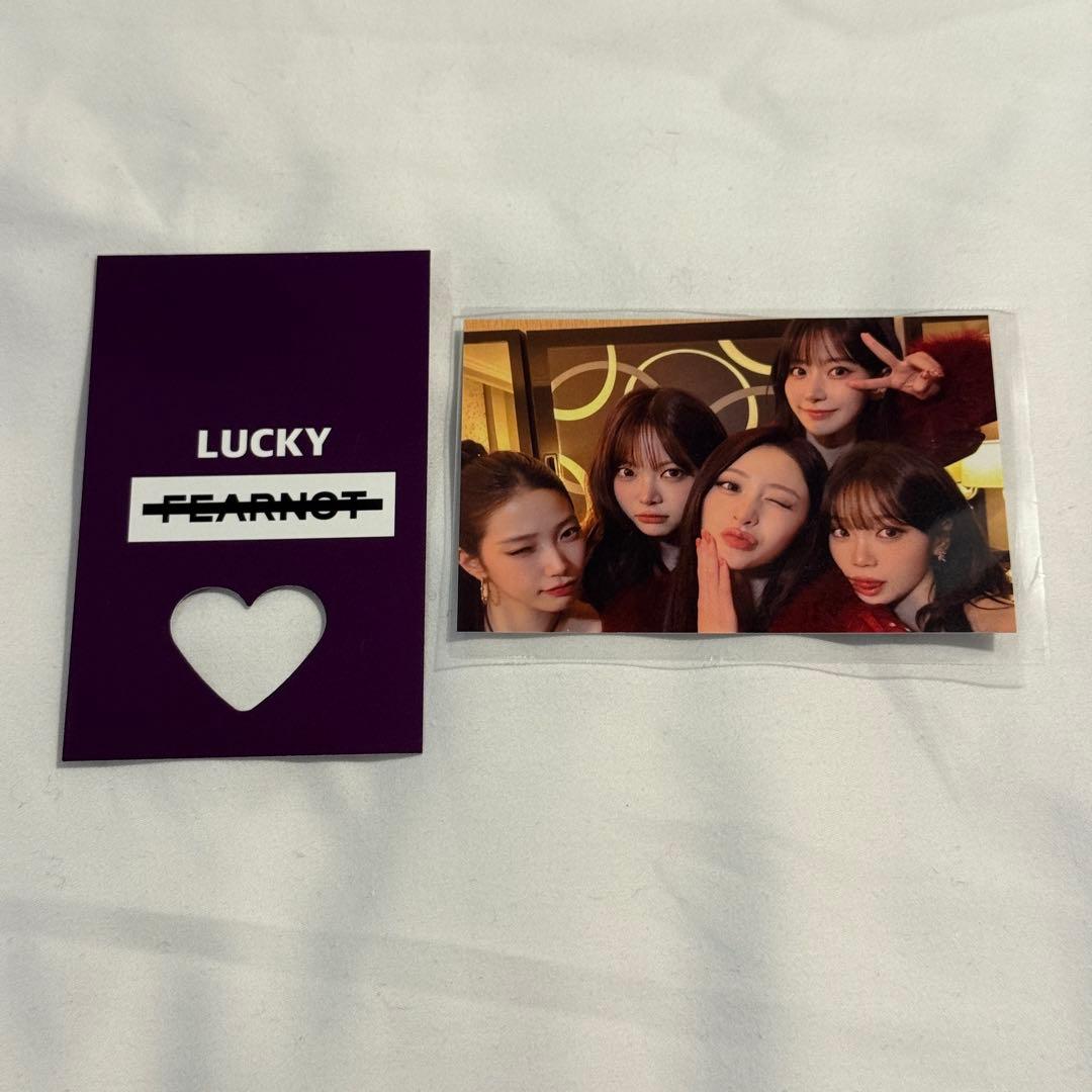 ルセラフィム ソウルコン ラッキーカード トレカ メンシプ特典