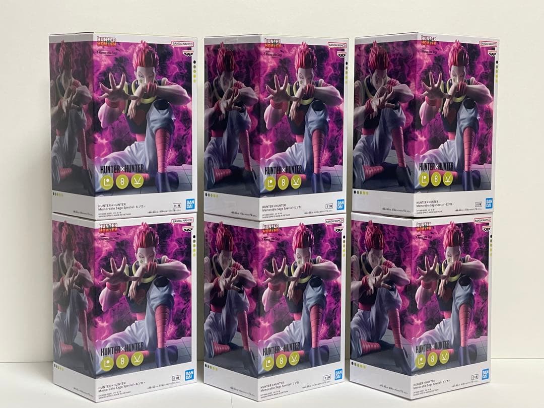 【新品・未開封】HUNTER×HUNTER ヒソカ 6体セット