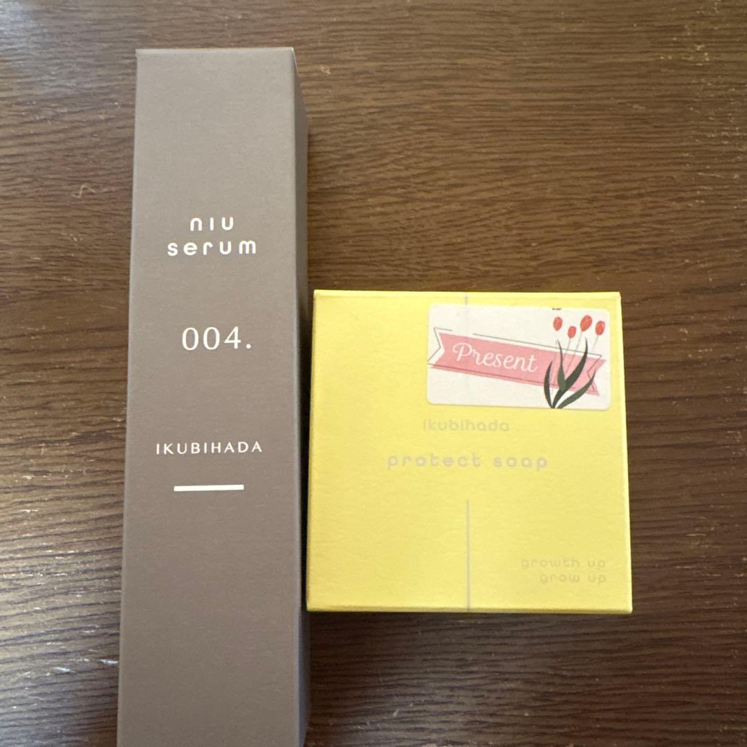 サンテックビオズ　niu serum 004 &ソープ