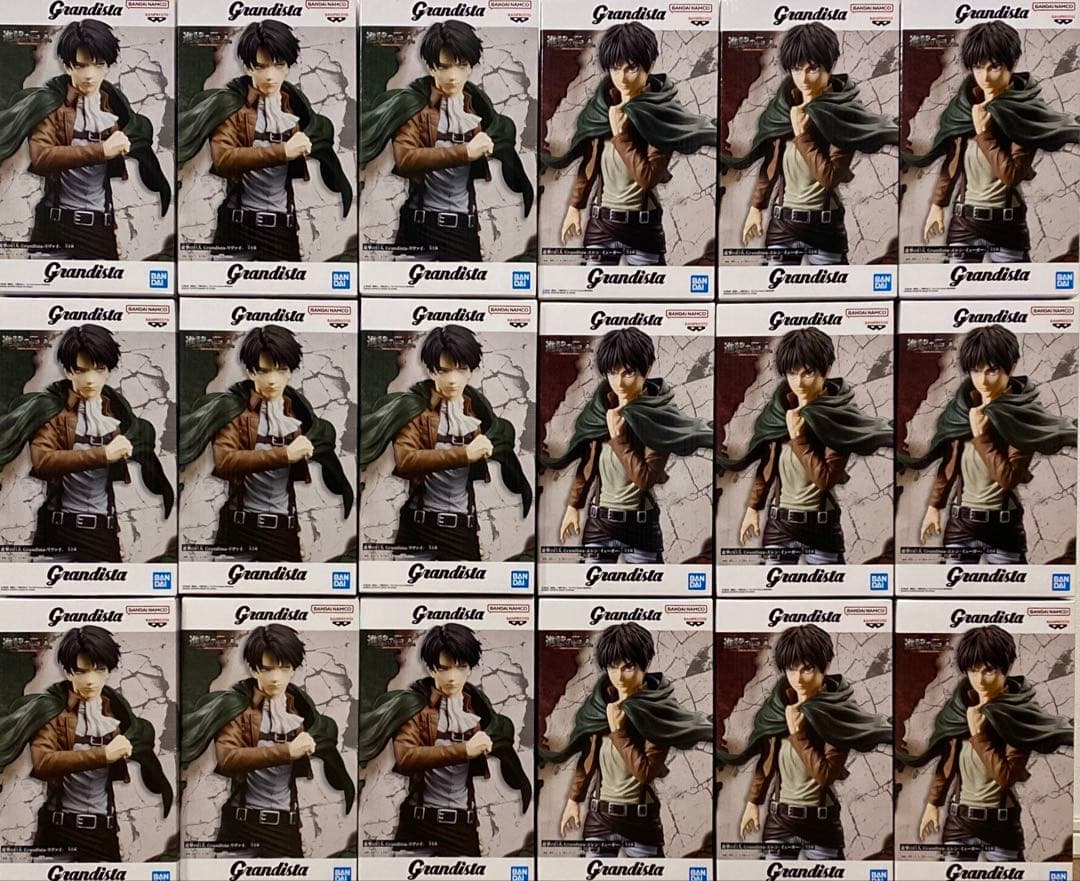 進撃の巨人　Grandista 18体セット　まとめ売り