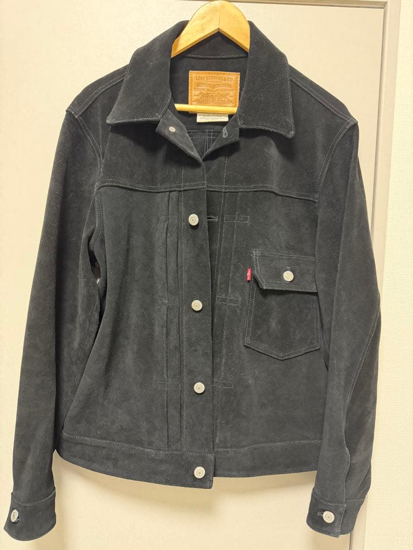ジャーナルスタンダード別注　リーバイス スエードジャケットMサイズ　2／1限定