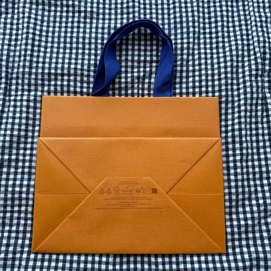 新品未使用】LOUIS VUITTON ルイヴィトン 紙袋 小サイズ ブルー紐