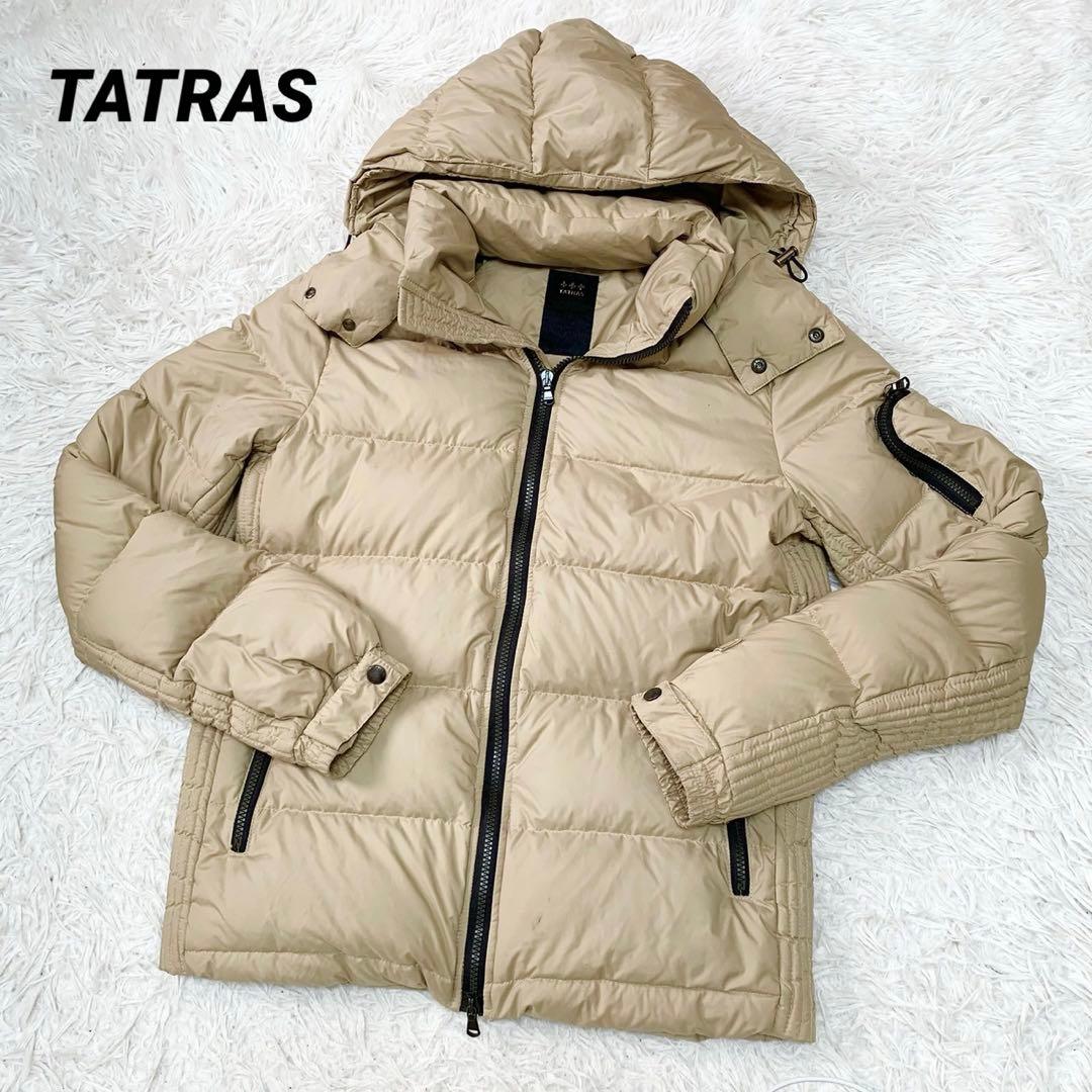 美品 TATRAS タトラス ベルボ ダウンジャケット ベージュ 03 Lサイズ