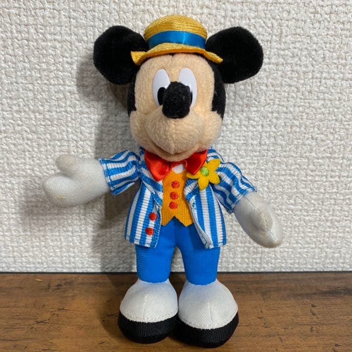 送料無料】ディズニーシー13周年 ミッキー ぬいぐるみバッジ - メルカリ