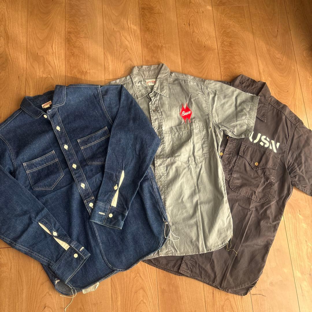 ザ リアルマッコイズ メンズシャツ3点セット