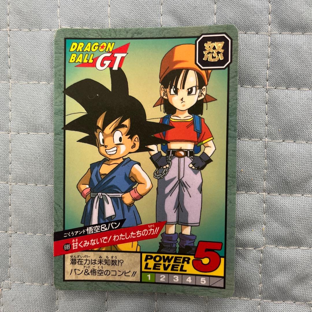 ドラゴンボールGT カードダス スーパーバトル 悟空・パン - メルカリ