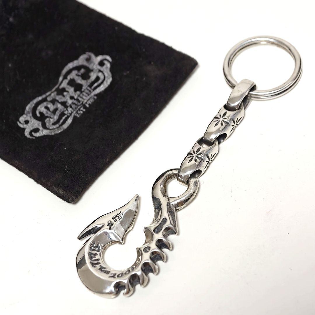Bill Wall Leather フィッシュフック キーチェーン SV925