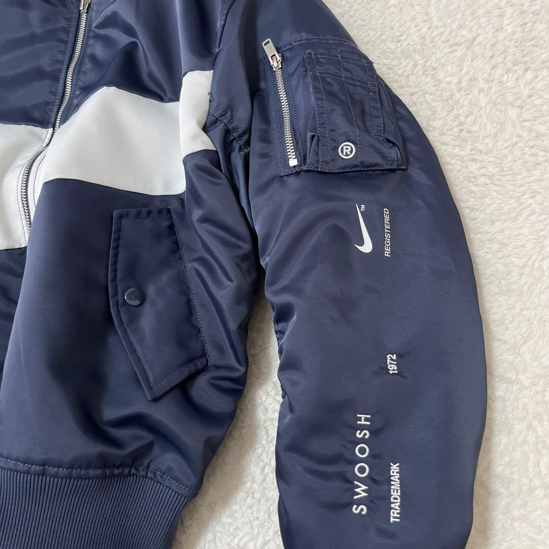 NIKE⭐︎メンズM ナイキ フライトジャケット MA-1 リバーシブル