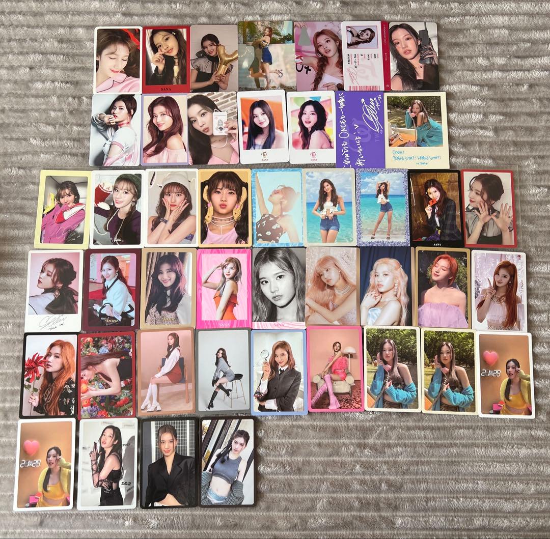 TWICE サナ トレカまとめ売り - メルカリ