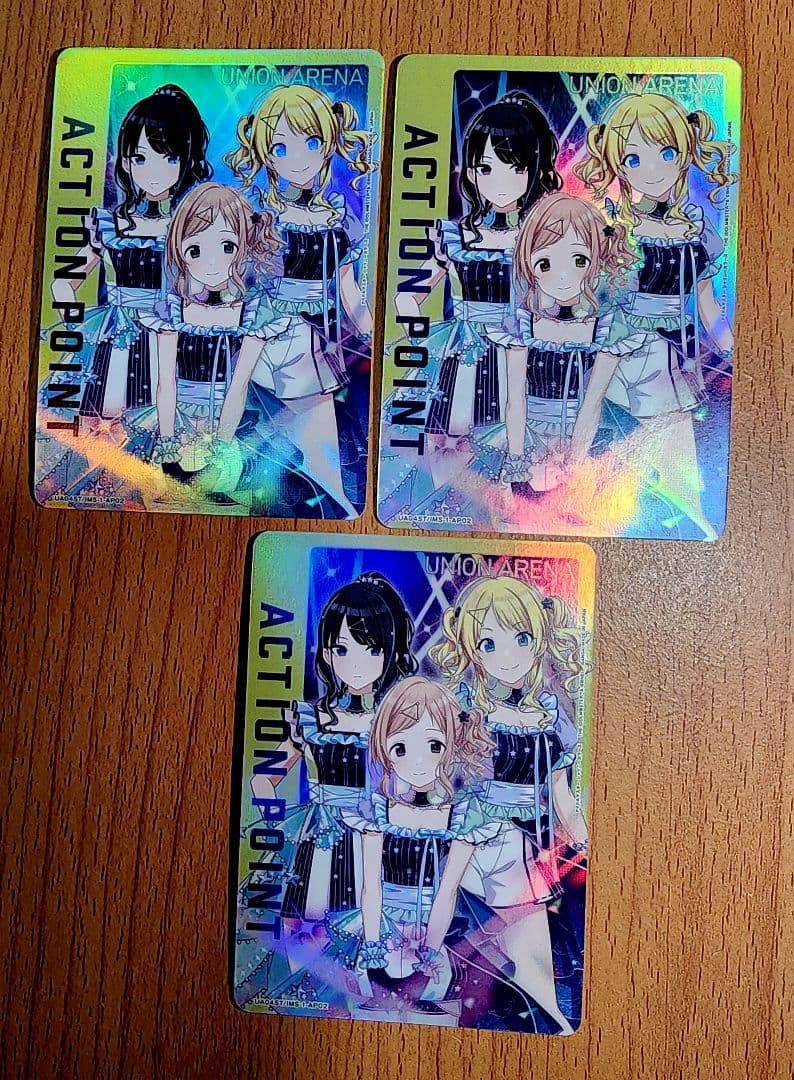 パラレルAPカード3枚 「アイドルマスターシャイニーカラーズ」シャニマス