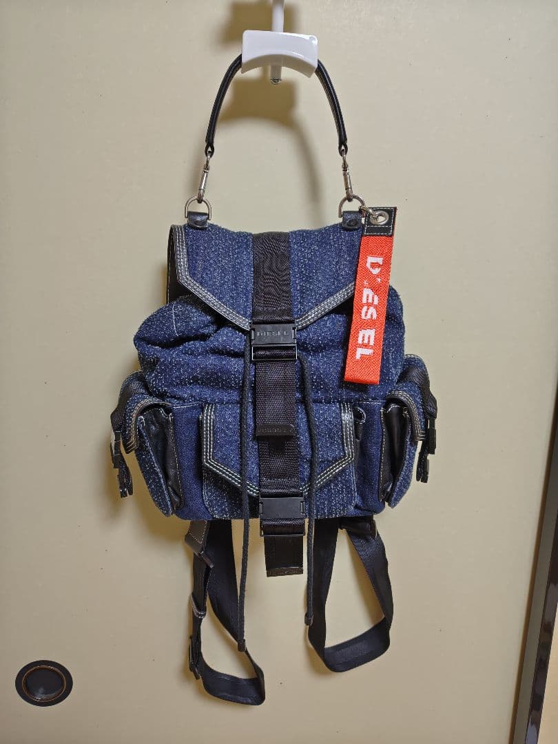 DIESEL MISS-MATCH BACKPACK デニム リュック
