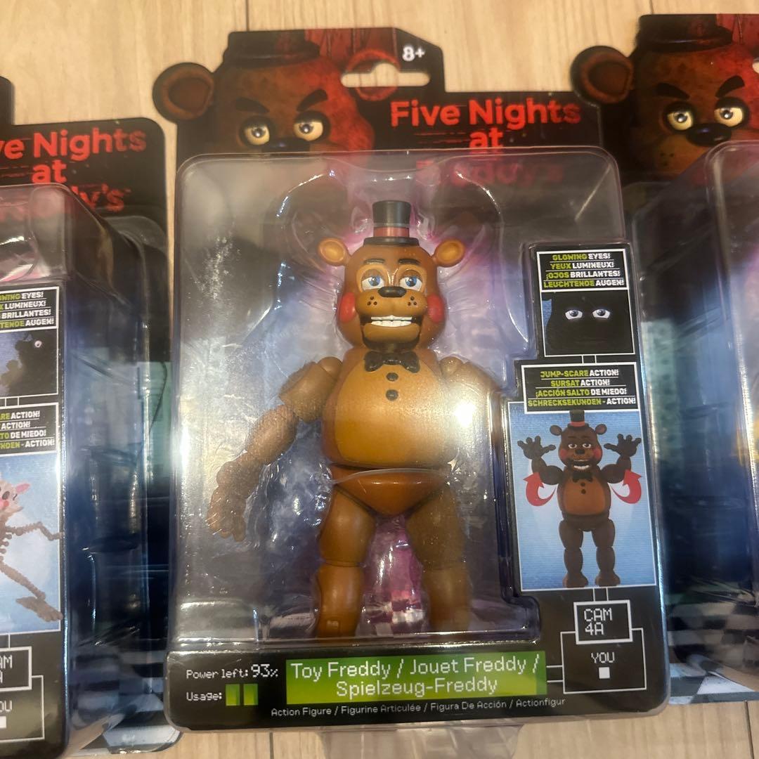 ファイブナイツアットフレディーズ2 アクションフィギュア 4つセット