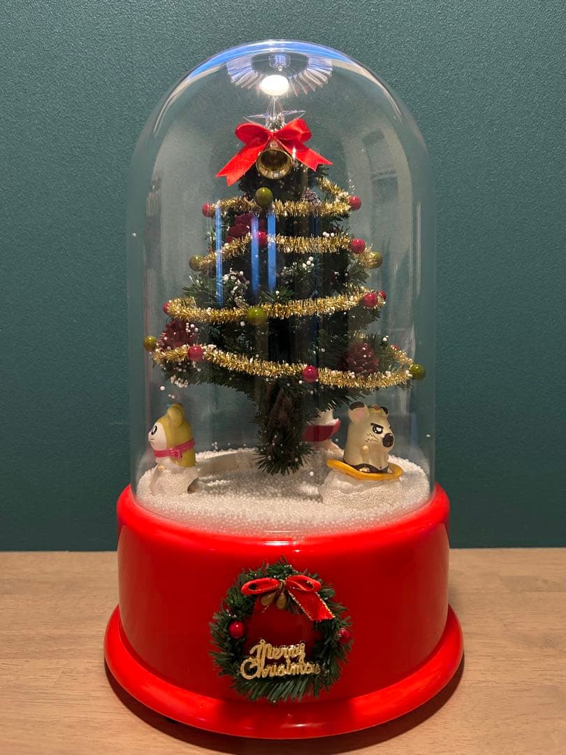 エポック社 とっとこハム太郎 雪ふるツリー ツリードーム クリスマス