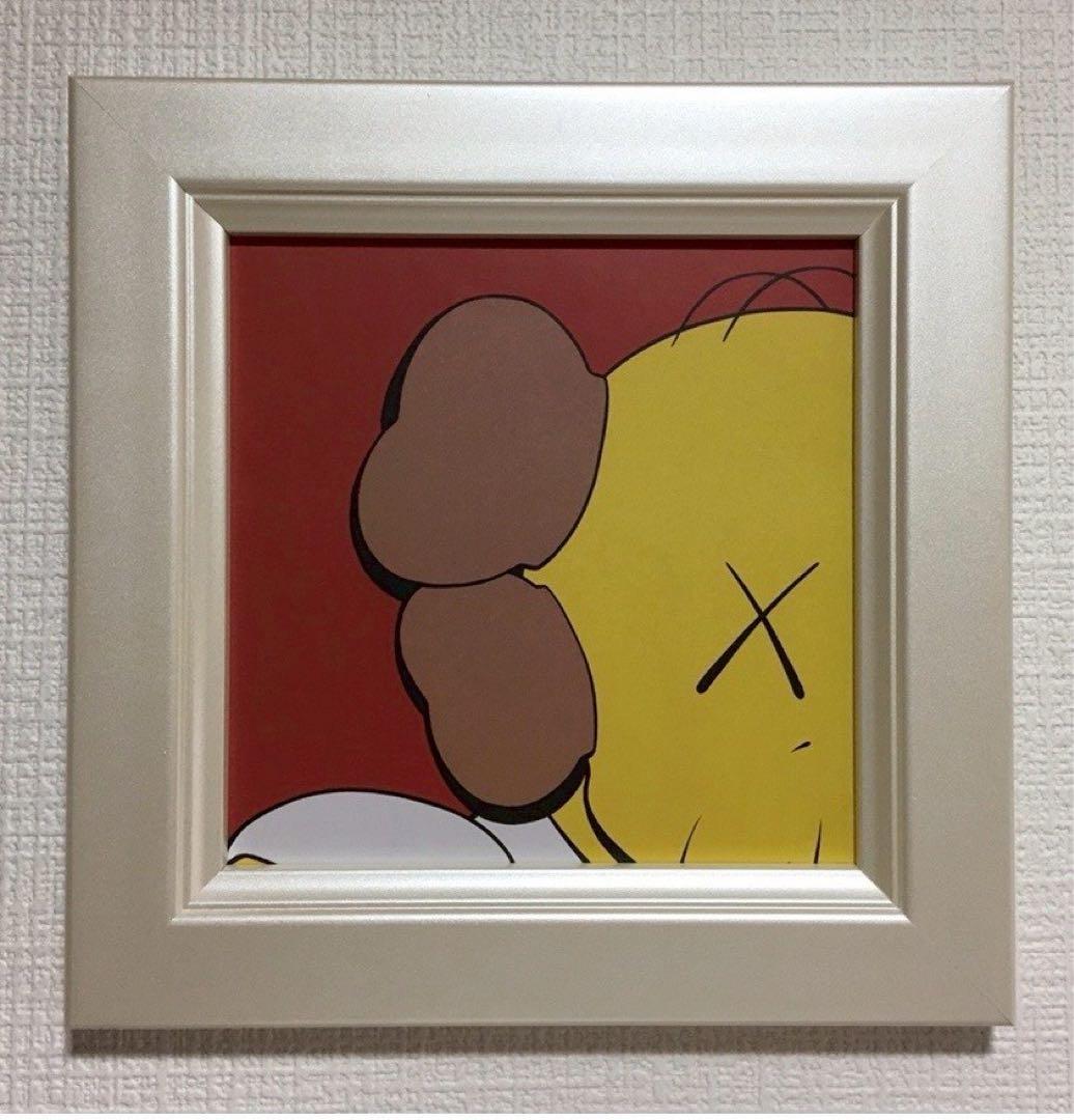 絵画/近代ポップアート/巨匠 /KAWS (カウズ) /インテリアアート/額装品