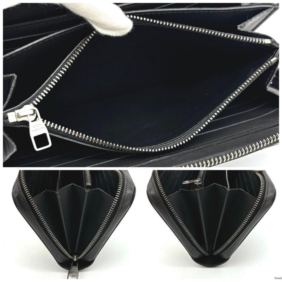 ルイヴィトン ダミエ アンフィニ ジッピーXL 長財布 オニキス 黒