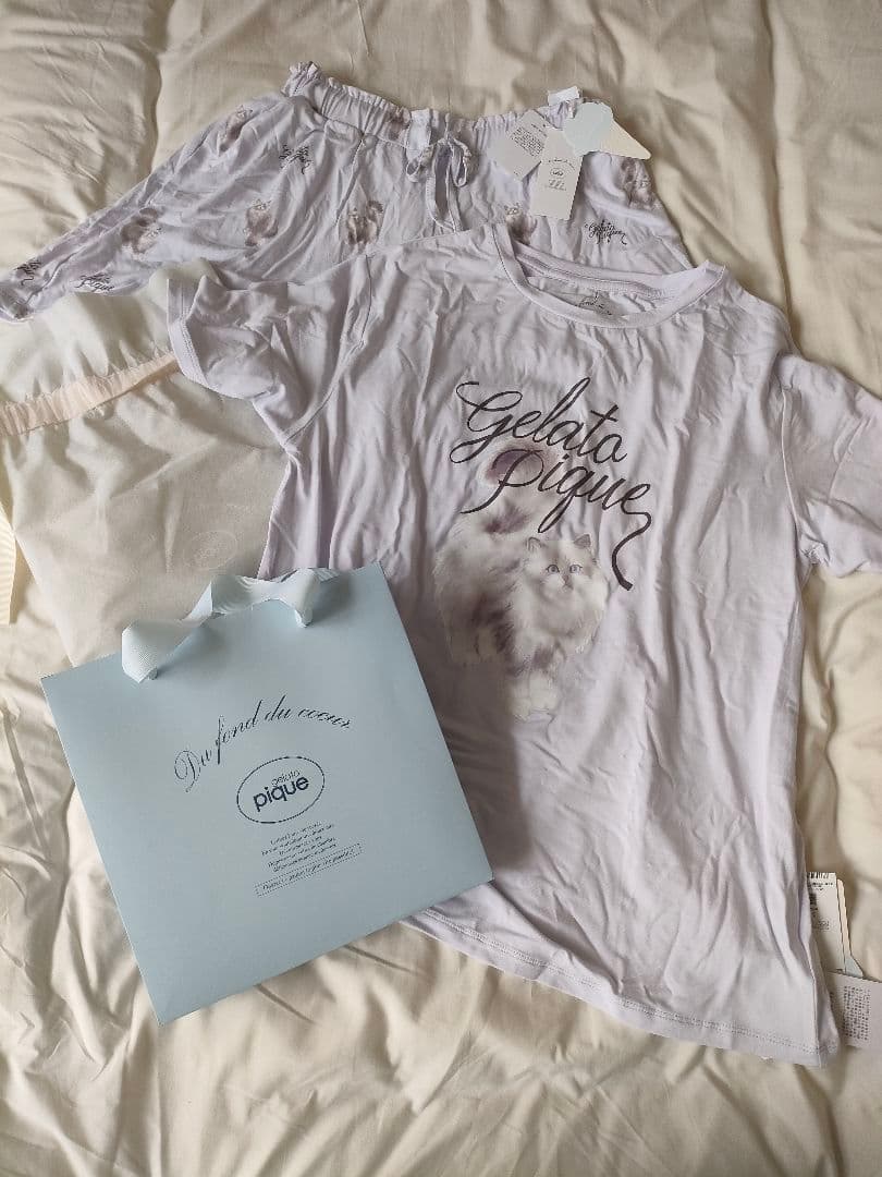 【まっしゅ】ジェラピケ gelato pique パジャマ cat ネコ」に該当する ｜ルームウェア・パジャマ通販のgelatopique