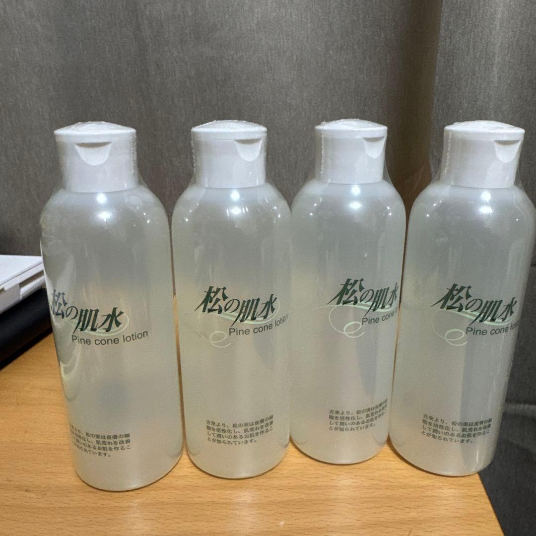 新品未開封✨松の肌水 4本セット 300ml