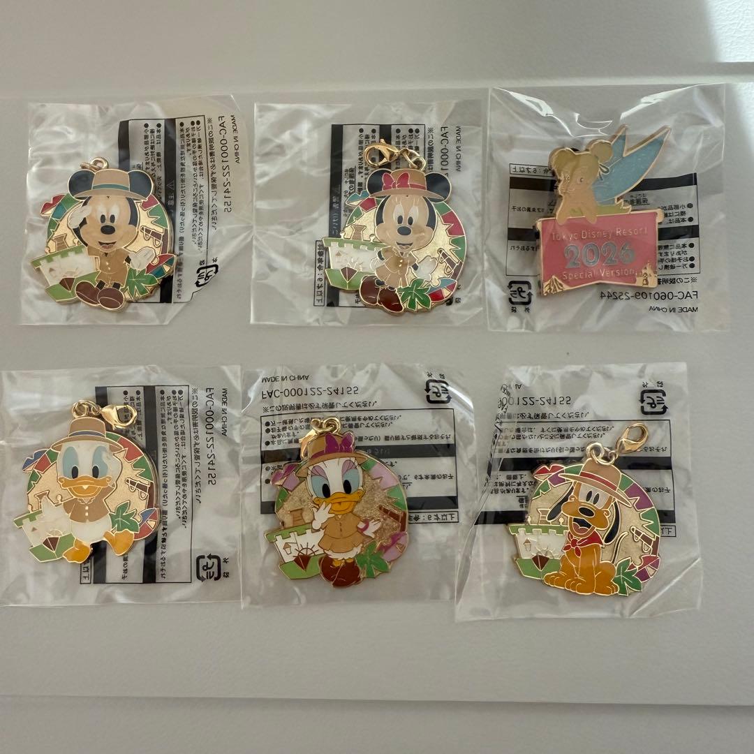 東京ディズニーリゾート2026 ピンバッジ チャームミッキー ティンカー