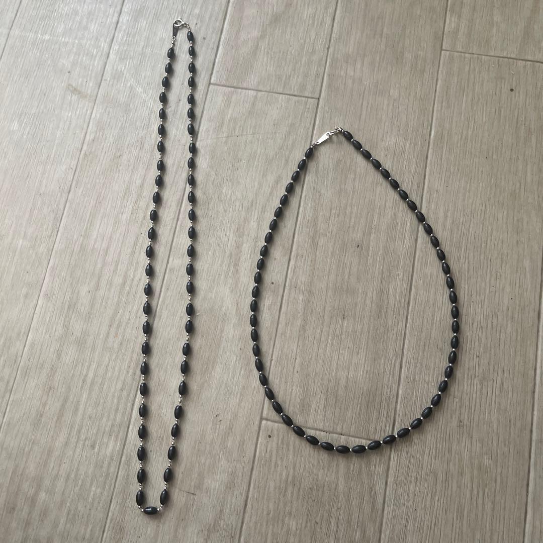 ディモアプレミアム(Dis Moi)ブラックシリカネックレス ロイヤルコスモス