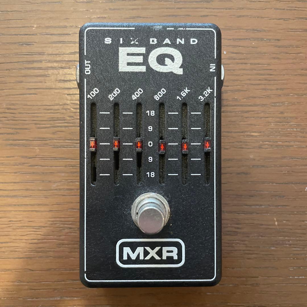 ギター MXR M109 6band graphic EQ MXR M-109 6-Band Graphic EQ - エフェクター専門店【EffectorShop.com】