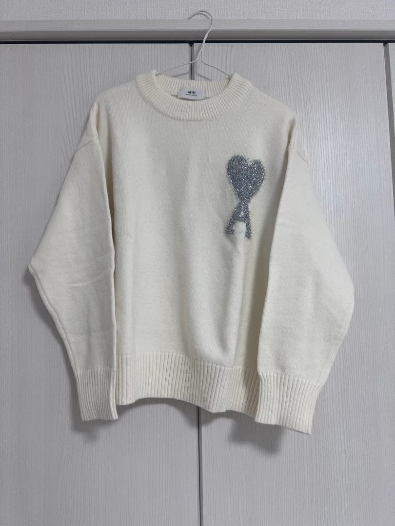 ami paris ハートモチーフ ニット 楽天市場】アミパリス ニット セーター タートルネック メンズ