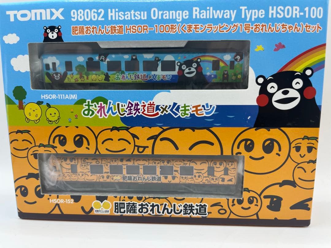 TOMIX 98062 肥薩おれんじ鉄道 くまモンラッピング1号オレンジちゃん