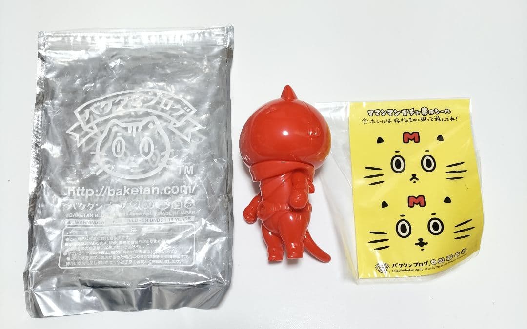バケタンブログ ママンマン 赤 ソフビ 中古 - メルカリ