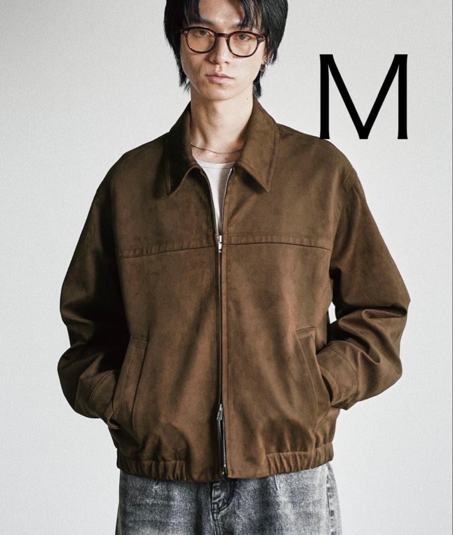 WYM LIDNM FAUX SUEDE ZIP BLOUSON Mサイズ WYM LIDNM FAUX SUEDE ZIP BLOUSON - メルカリ