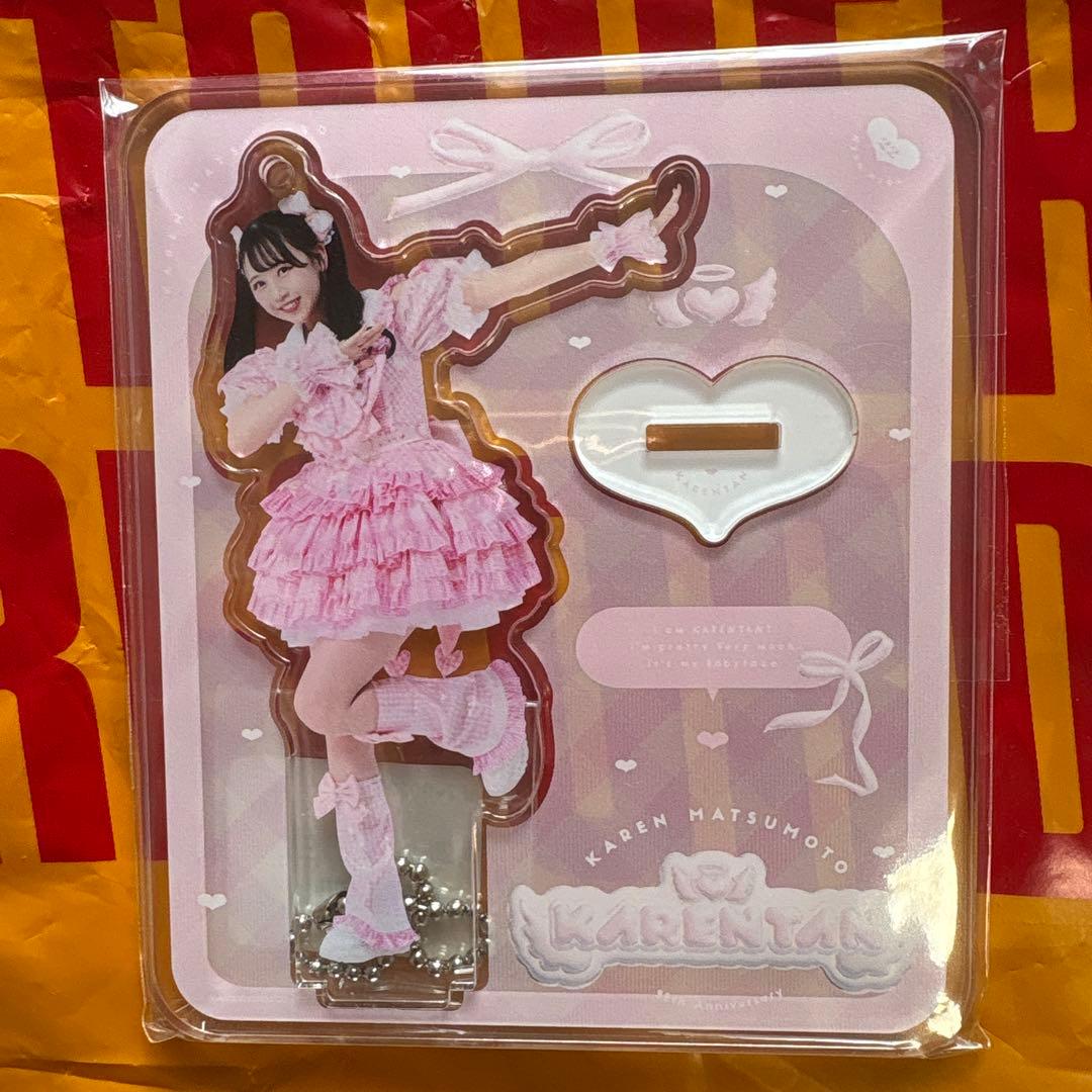 松本かれん 生誕祭 アクリルスタンド 2024 FRUITSZIPPER - メルカリ