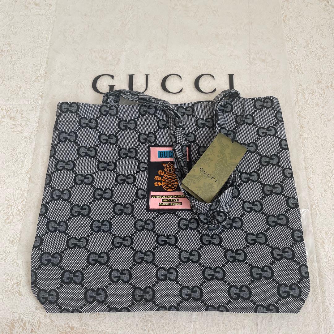 新品未使用】 GUCCI ロゴトートバッグ ノベルティ海外VIP限定品 - メルカリ