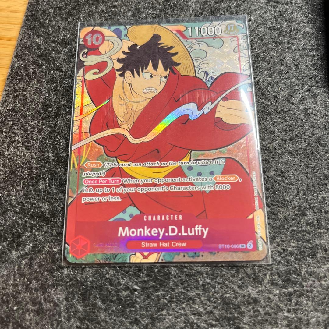 ワンピースカード ルフィ 英語版 1周年記念セット プロモ 浮世絵 海外