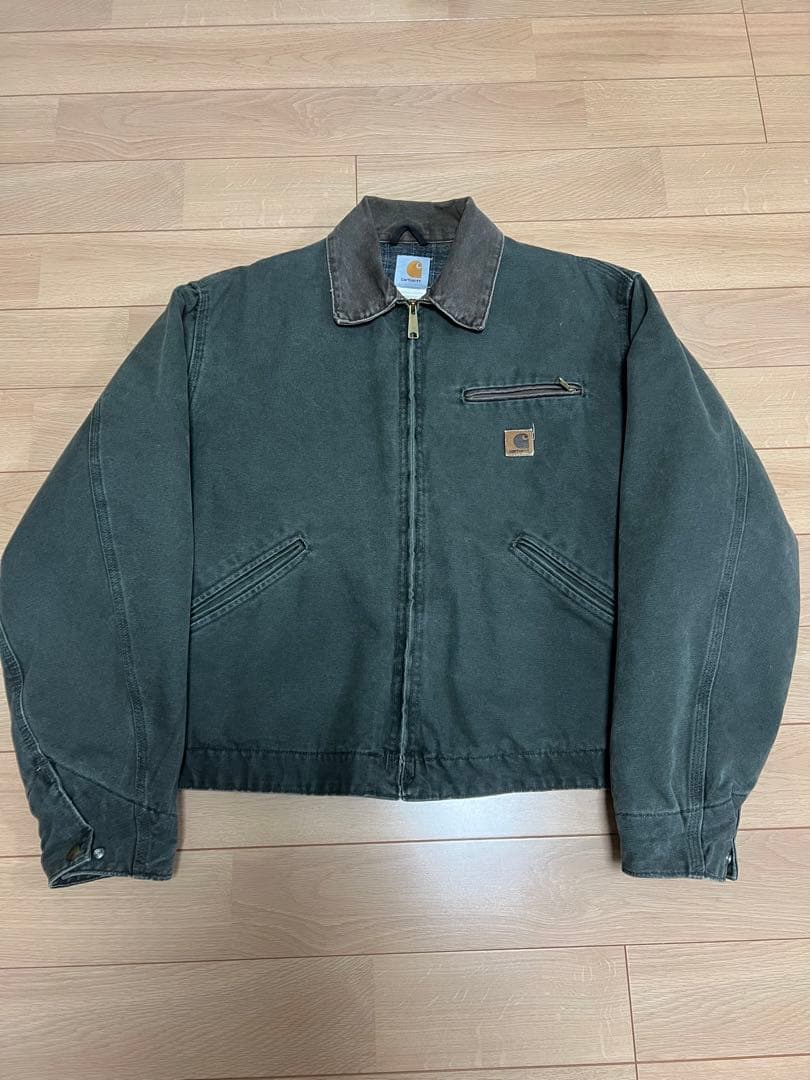 モスグリーン Carhartt デトロイトジャケット J97 MOS - メルカリ