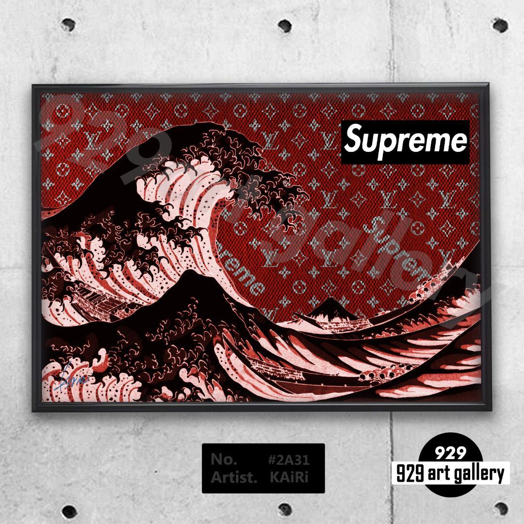 LOUIS VUITTON type☆A4額装済アートポスター#231☆富士山 - メルカリ