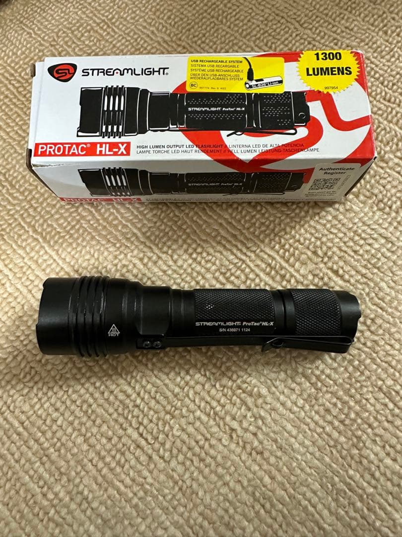 streamlight PROTAC TL-X 1300ルーメンロット