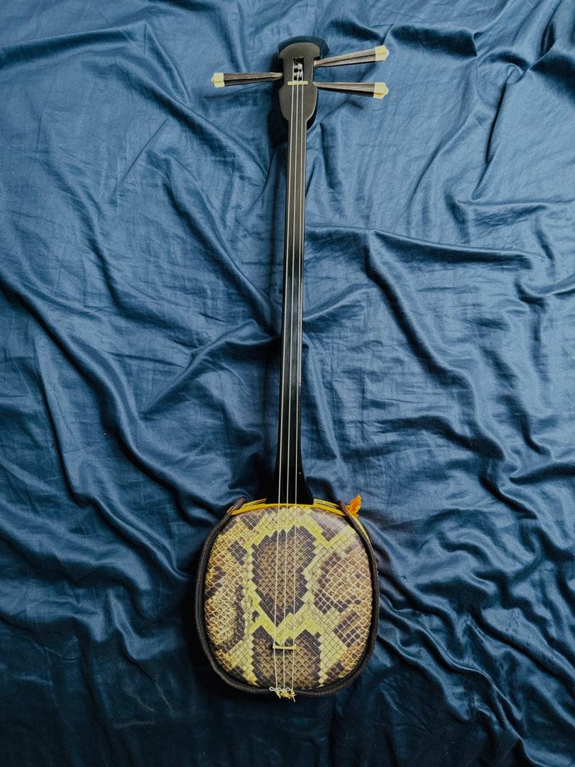 福峯三味線店　沖縄三線　ハードケース付き