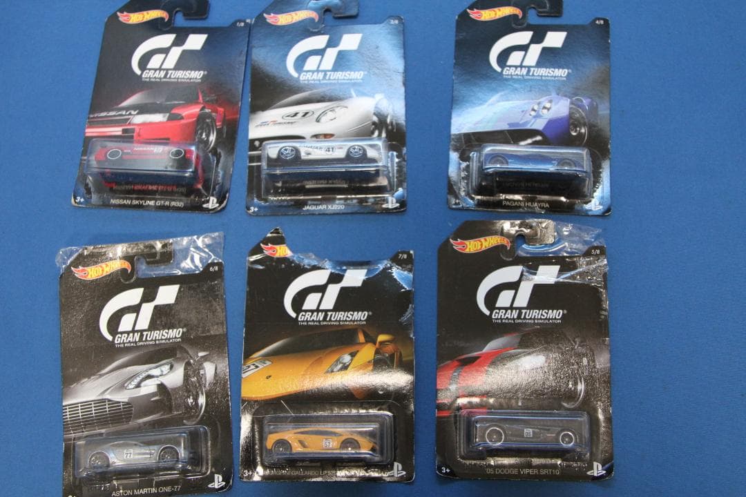 ホットウィール HOT WHEELS グランツーリスモ 6台セット★ミニカー