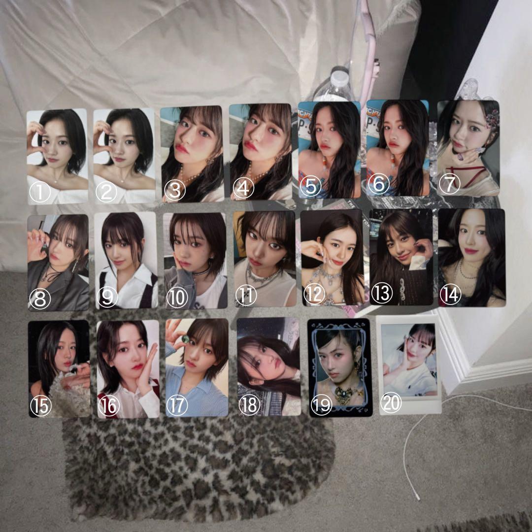 IVE yujin ユジン トレカ セット (バラ売り可)