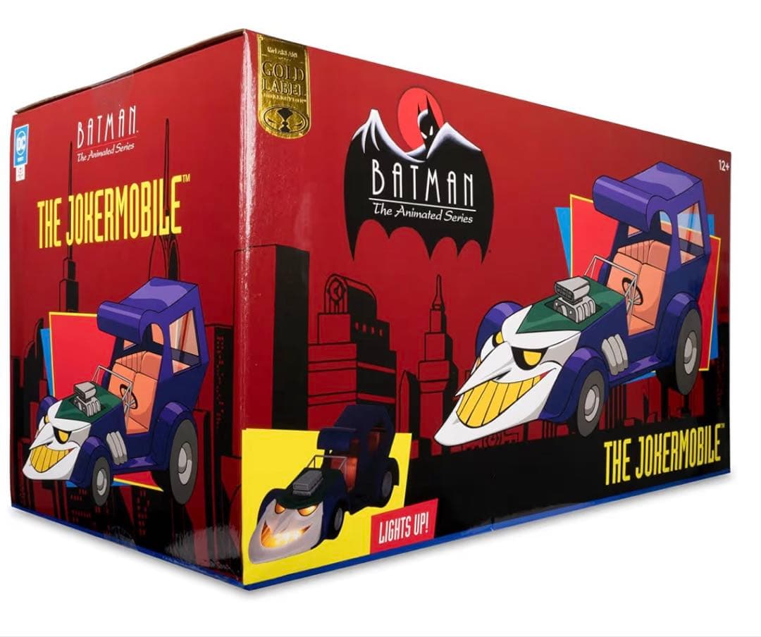 【未開封】バットマン アニメイテッド」ビークル ジョーカーモービル