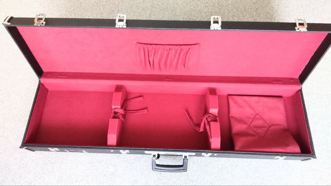 【新品未使用】三味線用ハードケース/カバー/鍵付き