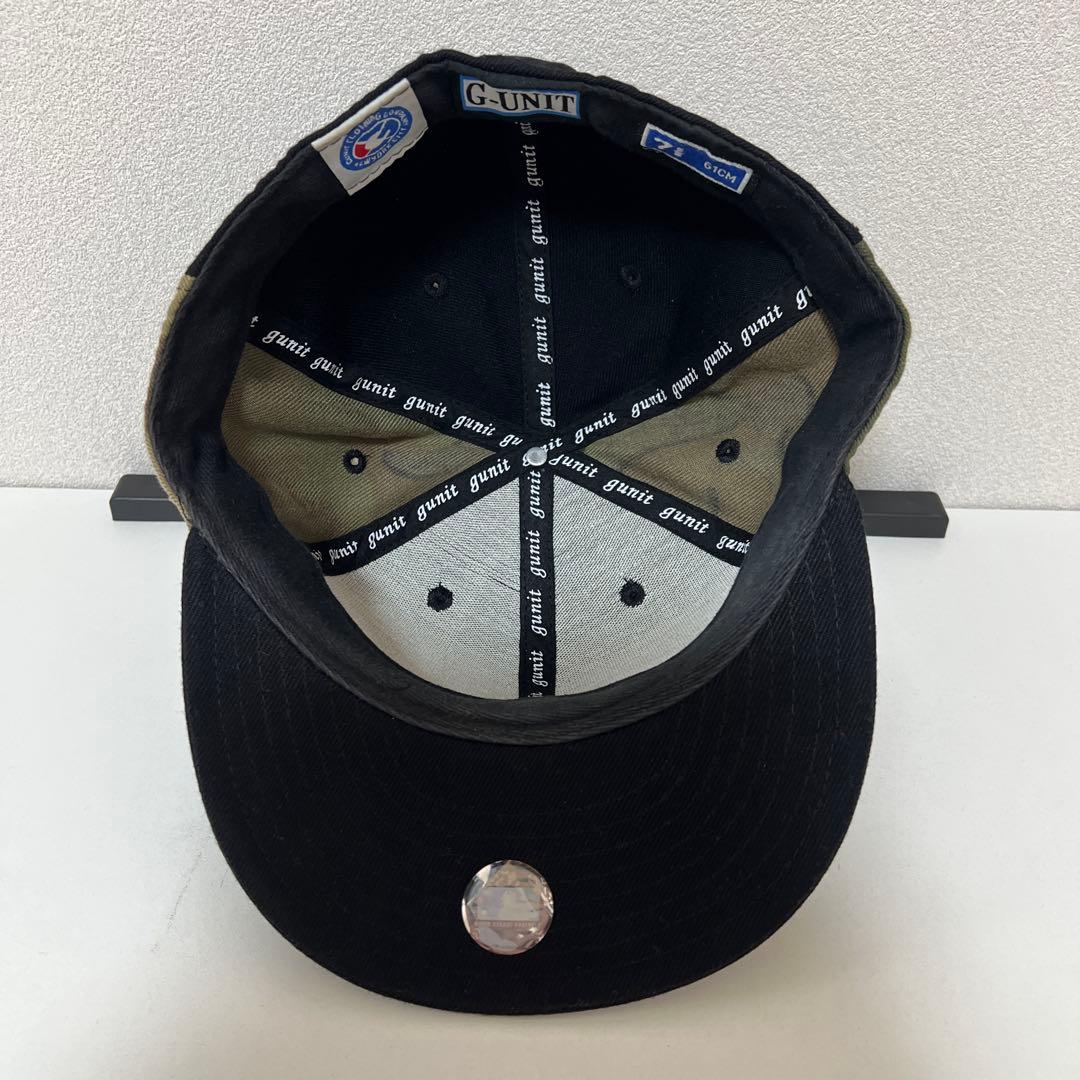 G-UNIT NEW ERA キャップ クレイジーパターン 迷彩 刺繍 75/8 - メルカリ