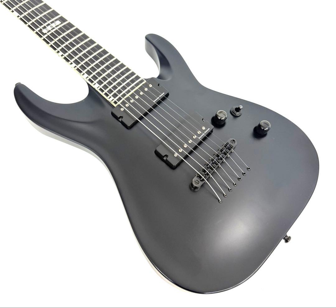 【美品】ESP HORIZON E-Ⅱ 7弦ギター 7ST ESP E-II HORIZON FR-7 black ES6804213