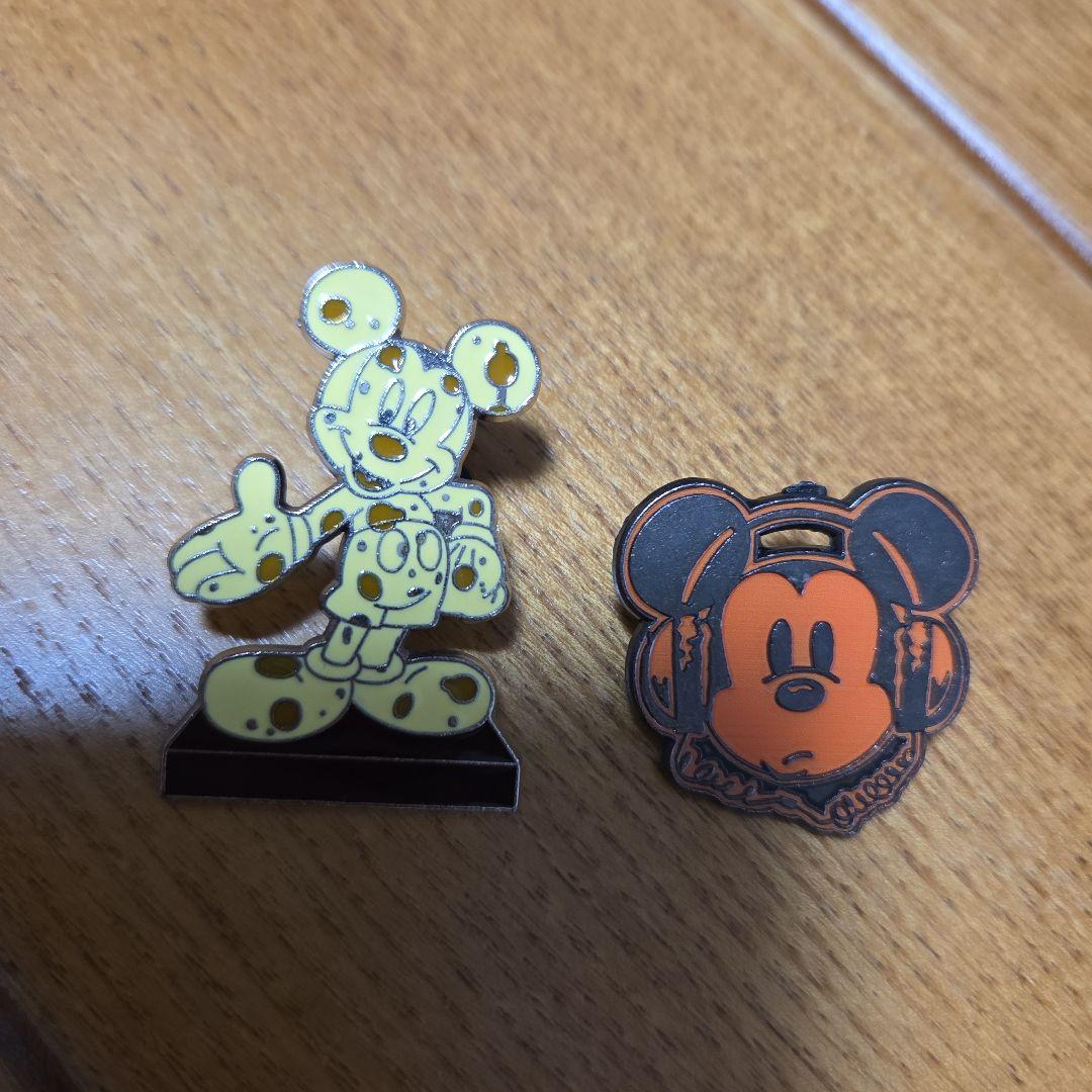 海外ディズニーピンバッジ ミッキーマウス ピントレーディング